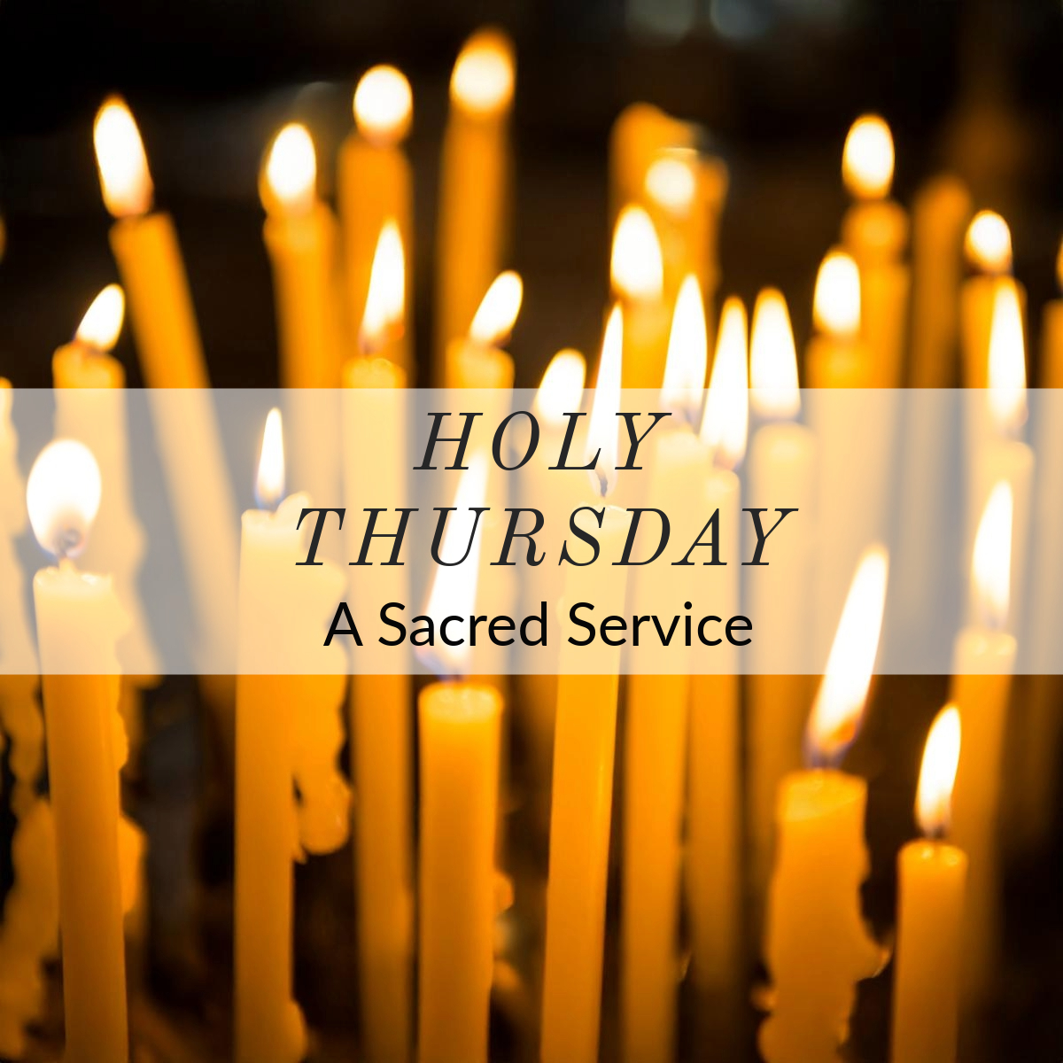 Holy Thursday / Maundy Thursday Danbury CT